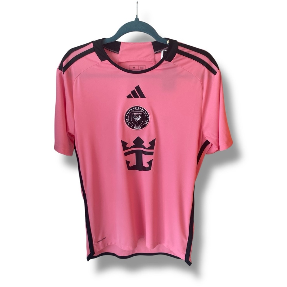 Adidas 2024 MLS Inter Miami Pink Home Jersey. #10 Leo Messi.